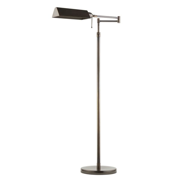 Interiors 1900 - Clarendon - 72977 - Antique Bronze Floor Reading Lamp