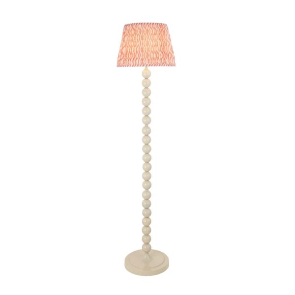 Endon Lighting - Higgledy & Ripple 35cm - 116174 - White Pink Floor Lamp