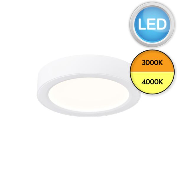 Nordlux - Soller 12 - 2110726101 - LED White IP44 Bathroom Ceiling Flush Light