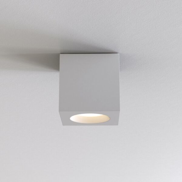 Astro Lighting - Kos Square II 1326043 - IP65 Matt White Surface Mounted Downlight