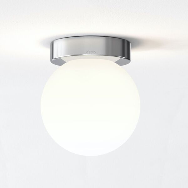 Astro Lighting - Tacoma - 1429029 - Chrome IP44 Excluding Shade Bathroom Ceiling Flush Light