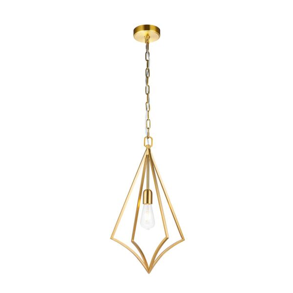 Feiss Lighting - Nico - FE-NICO-P-M-BB - Brass Ceiling Pendant Light