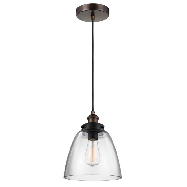 Elstead - Feiss - Baskin FE-BASKIN-P-B-BR Pendant