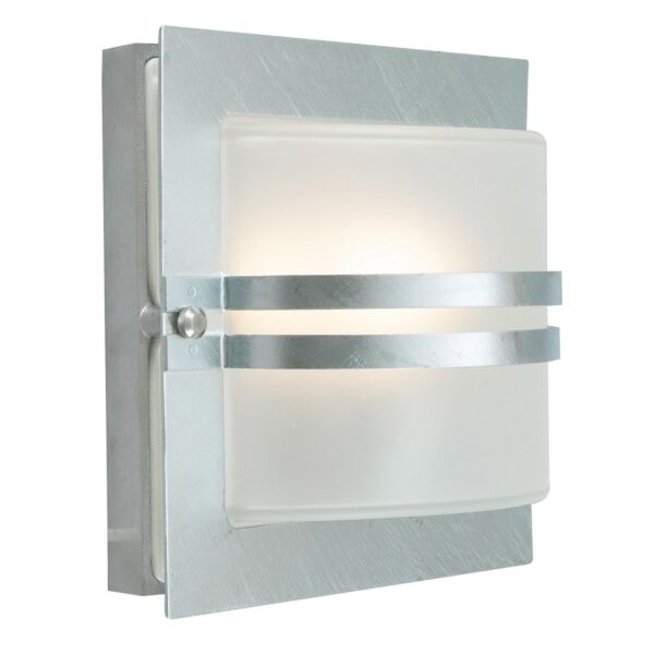 Elstead - Norlys - Bern BERN-E27-GAL-F Bulkhead Wall Light