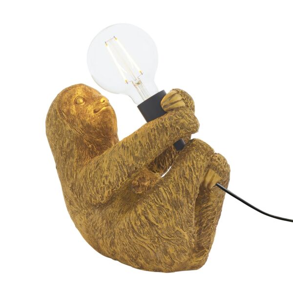 Pont - Vintage Gold Sloth Table Lamp