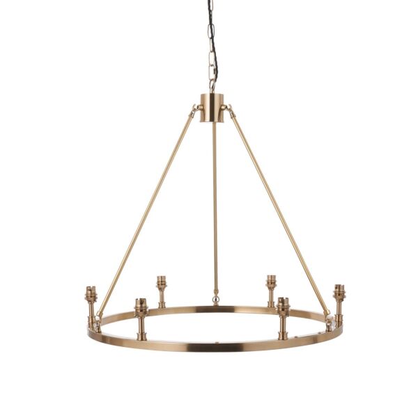 Endon Lighting - Chester - 111202 - Aged Brass 6 Light Ceiling Pendant Light