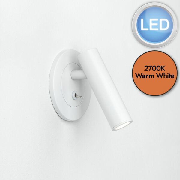 Astro Lighting - Enna - 1058062 - LED White Reading Wall Light