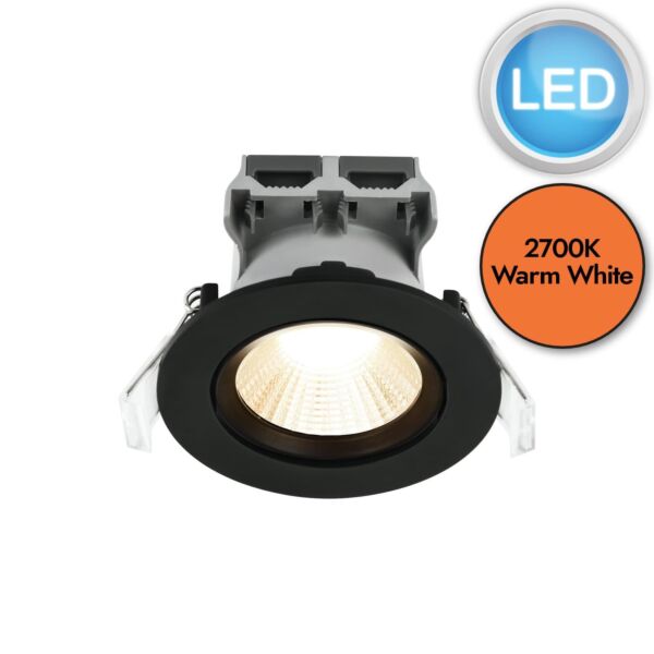 Nordlux - Fremont - 47570103 - LED Black Recessed Ceiling Downlight