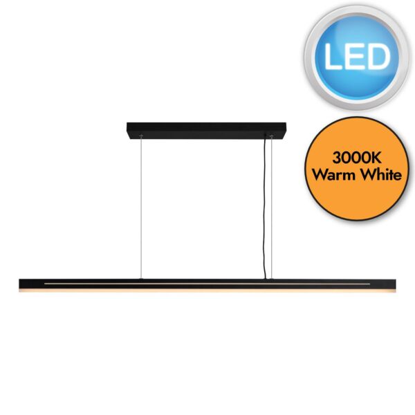 Nordlux - Skylar - 2113003003 - LED Black Bar Ceiling Pendant Light