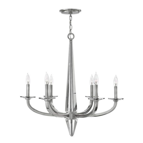 Quintiesse - QN-ASCHER6 - Ascher 6 Light Chandelier