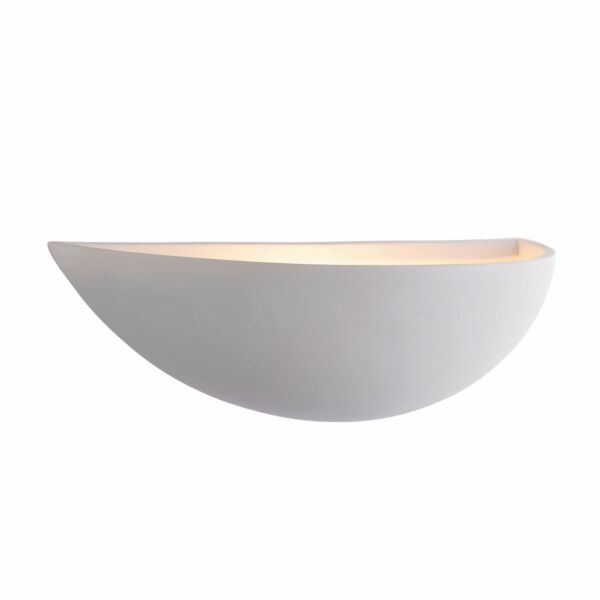 Saxby Lighting - Mini Crescent - 10401 - White Ceramic Wall Washer Light