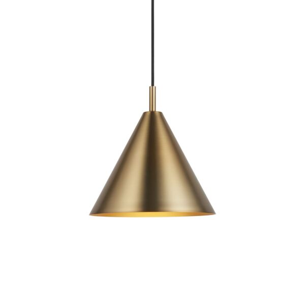 Endon Lighting - Cape - 102891 - Antique Brass Ceiling Pendant Light