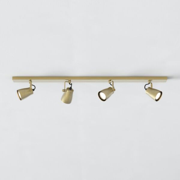 Astro Lighting - Juno - 1487008 - Brushed Brass 4 Light Ceiling Spotlight