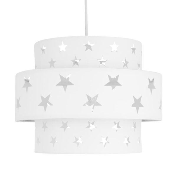 White Star Two Tier Light Shade