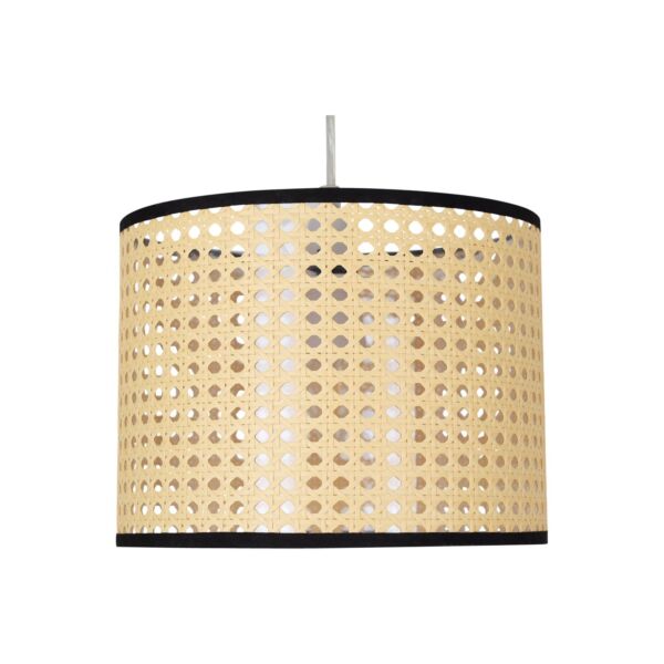 Woven - 25cm Wicker Easy Fit Pendant Shade