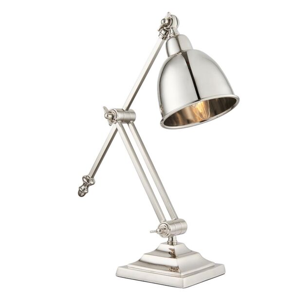 Endon Lighting - Raskin - EH-RASKIN-TL - Nickel Task Table Lamp