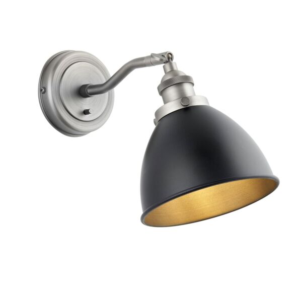 Endon Lighting - Franklin - 98751 - Aged Pewter Black Spotlight