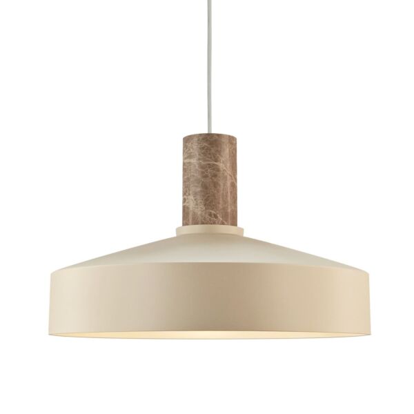 Nordlux - Elvas - 2512013009 - Beige Marble Ceiling Pendant Light