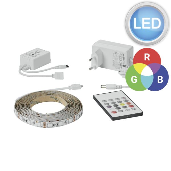 Nordlux - LED Strip - 2210399901 - LED White IP44 RGB 3m Cabinet Kit