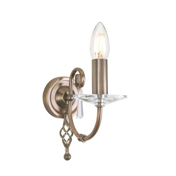 Elstead - Aegean AG1-AGED-BRASS Wall Light