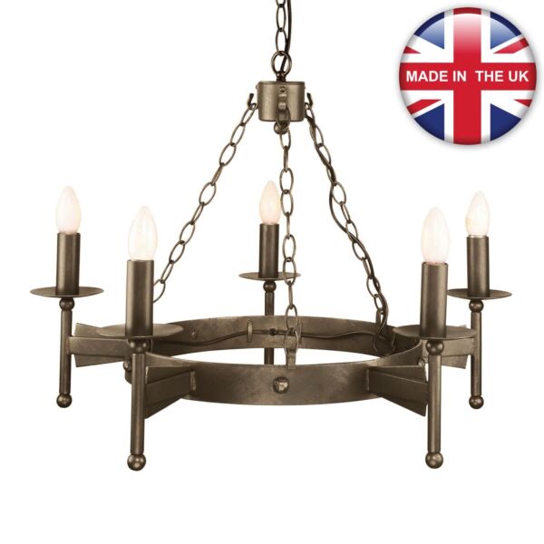 Elstead - Cromwell CW5-OLD-BRZ Chandelier