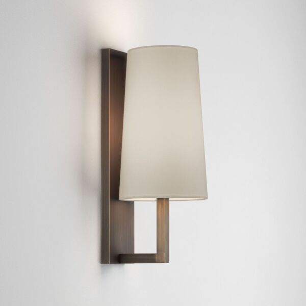 Astro Lighting - Riva - 1214010 & 5018014 - Bronze Putty IP44 Bathroom Wall Light