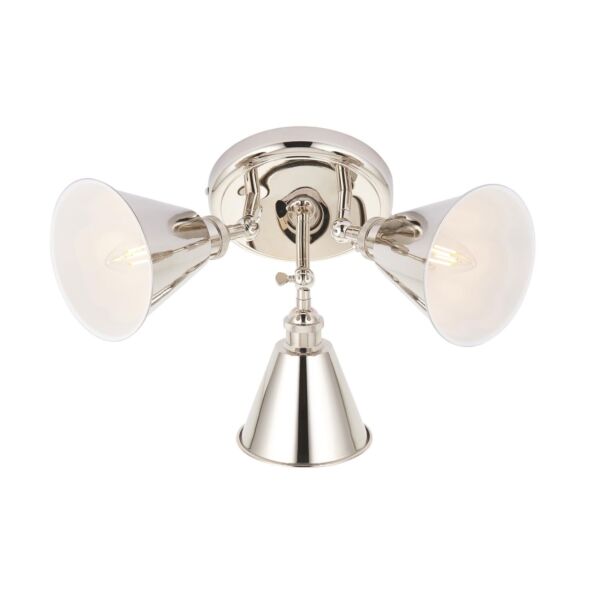 Kallepo - Nickel 3 Light Ceiling Spotlight