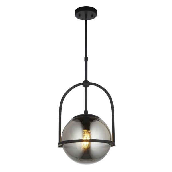 Nostalgia - Black Smoked Glass Ceiling Pendant Light