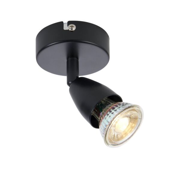 Saxby Lighting - Amalfi - 101328 - Black Ceiling Spotlight