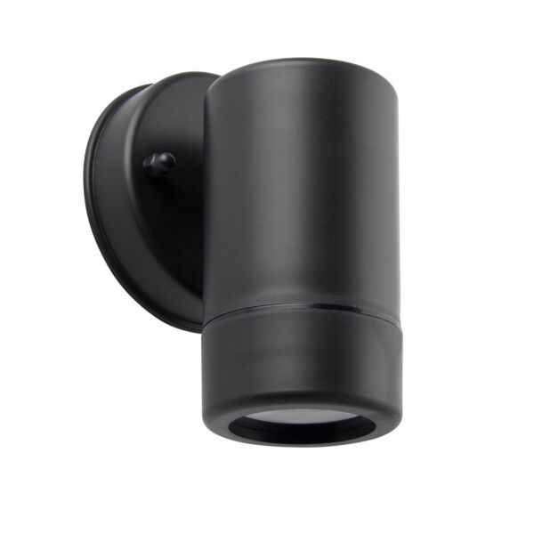 Saxby Lighting - Icarus - 81008 - Black Clear IP44 Outdoor Wall Washer Light