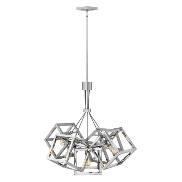 Quintiesse - QN-ENSEMBLE5P-PN - Ensemble 5 Light Pendant - Polished Nickel