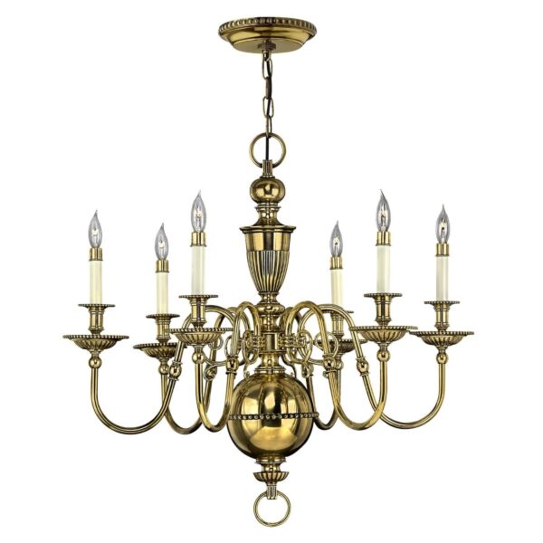 Elstead - Hinkley Lighting - Cambridge HK-CAMBRIDGE6 Chandelier