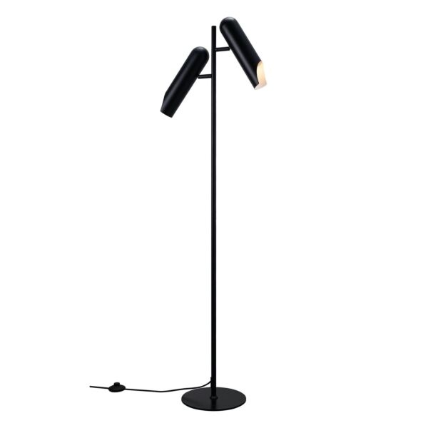 Nordlux - Rochelle - 2320314003 - Black 2 Light Floor Reading Lamp