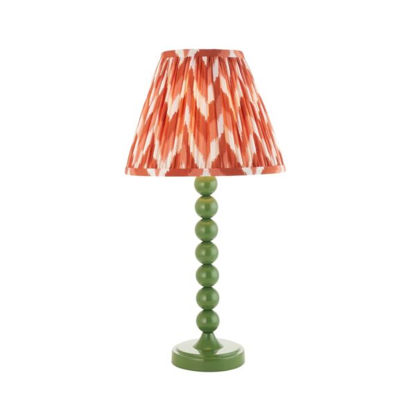 Endon Lighting - Higgledy & Zigzag 25cm - 114704 - Green Orange Table Lamp With Shade