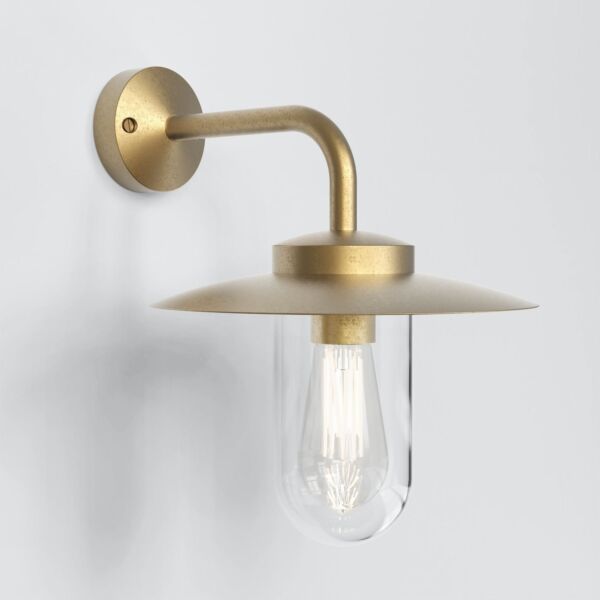 Astro Lighting - Portree Wall 1400003 - Solid Brass IP44 Wall Light