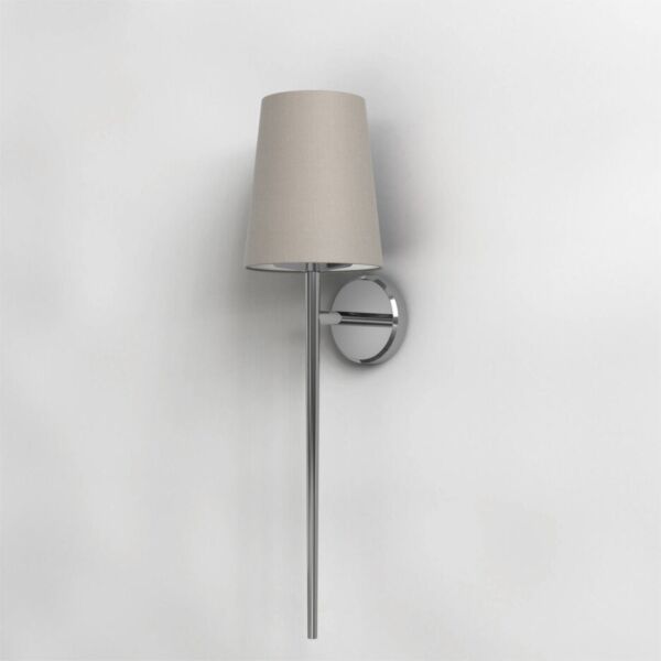 Astro Lighting - Beauville - 5033002 & 1388001 - Chrome Putty IP44 Bathroom Wall Light