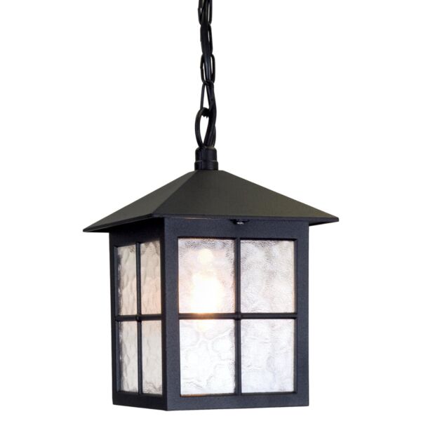 Elstead - Winchester BL18B-BLACK Chain Lantern