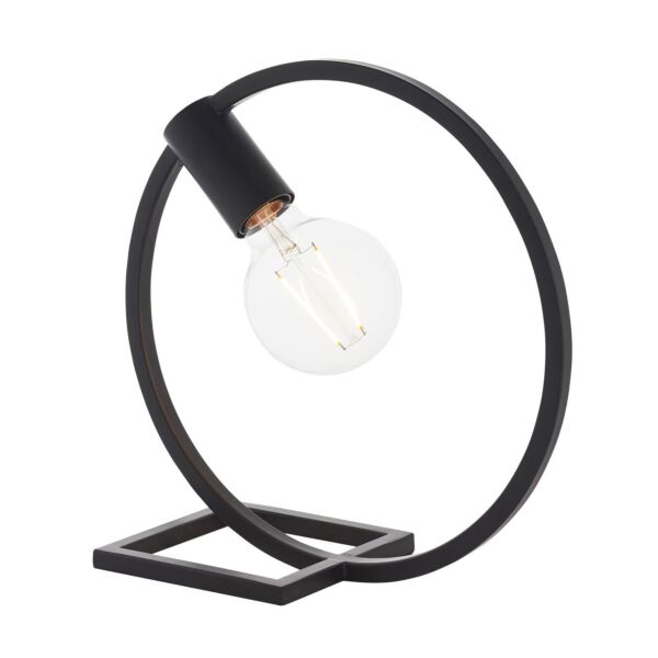 Endon Lighting - Shape - 92222 - Black Table Lamp