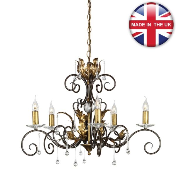 Elstead - Amarilli AML5-BRONZE Chandelier