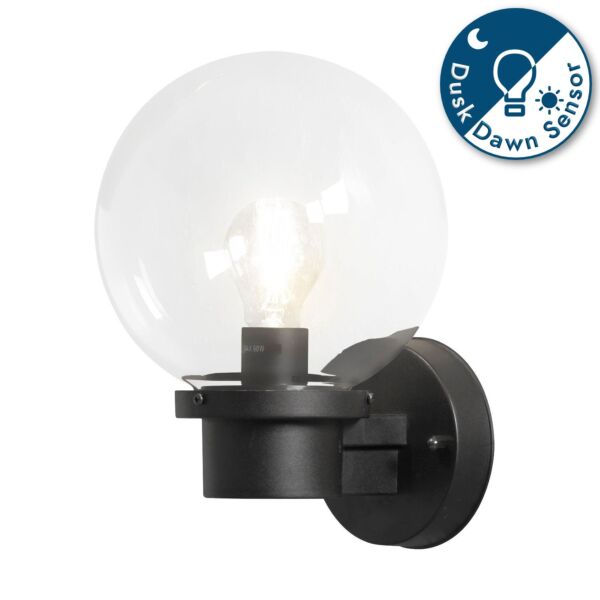 Konstsmide - Nemi - 7322-750 - Black IP44 Outdoor Sensor Wall Light