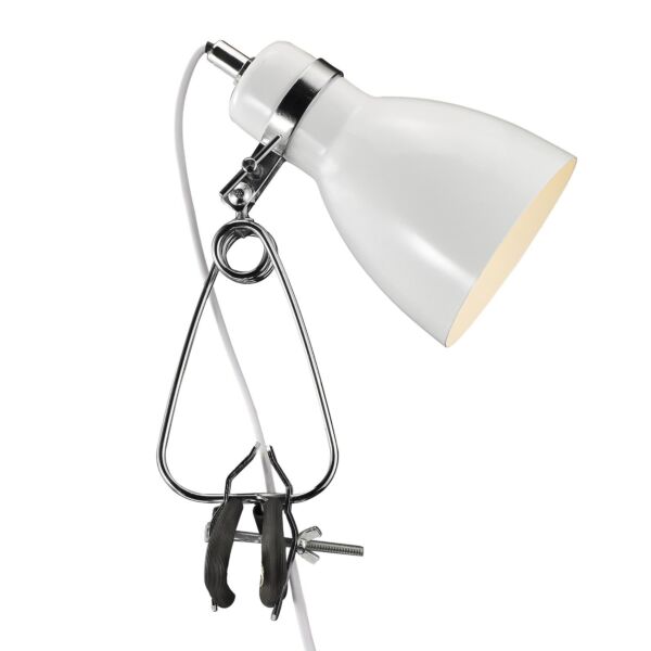 Nordlux - Cyclone - 73072001 - White Task Clamp Lamp