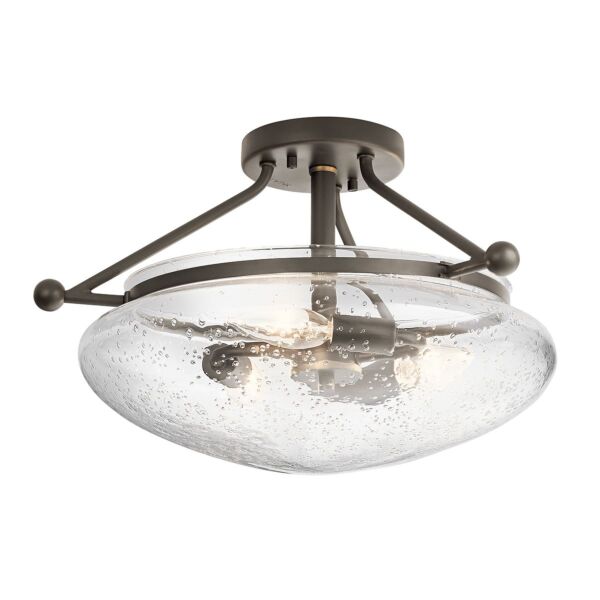 Quintiesse - QN-BELLE-SF-OZ - Belle 3 Light Semi-Flush Mount