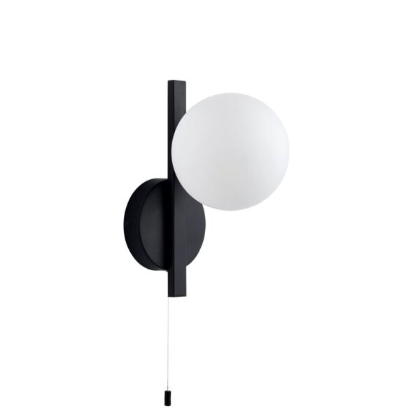 Carmelo - Black Bathroom Wall Light