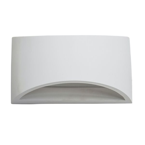 Marmo - White G9 Plaster Wall Light