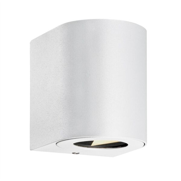 Nordlux - Canto 2 - 49701001 - LED White Clear Glass 2 Light IP44 Outdoor Wall Washer Light