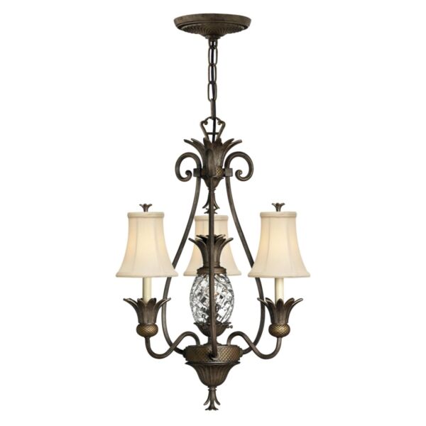 Elstead - Hinkley Lighting - Plantation HK-PLANT3-PZ Chandelier