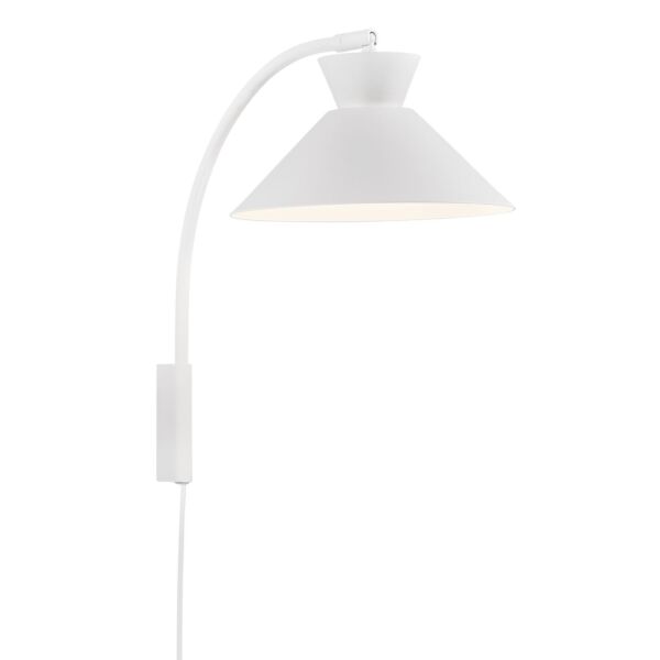 Nordlux - Dial - 2213371001 - White Plug In Reading Wall Light