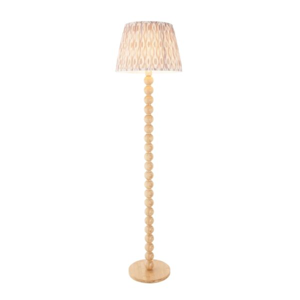 Endon Lighting - Cane & Ikat 40cm - 114350 - Natural Bamboo Neutral Floor Lamp