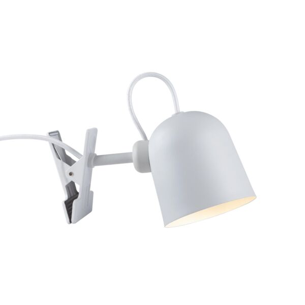 Nordlux - Angle - 2220362001 - White Telegrey Task Clamp Lamp