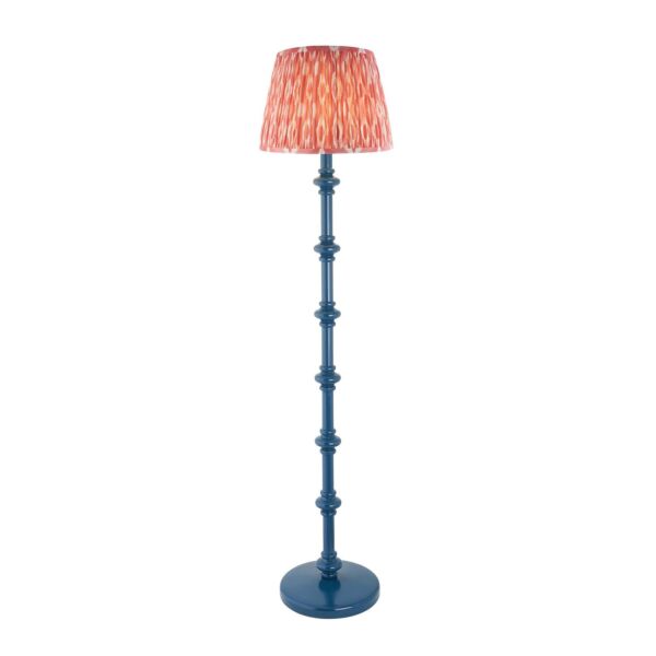 Endon Lighting - Carnaby & Ikat 35cm - 116146 - Blue Pink Floor Lamp